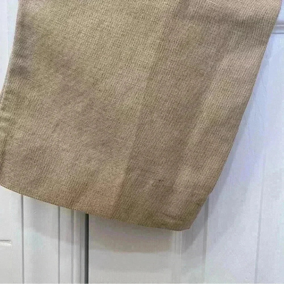 Vintage Polo Ralph Lauren Beige Linen Blend Pants 33 x 30 MADE IN USA - Picture 8 of 13